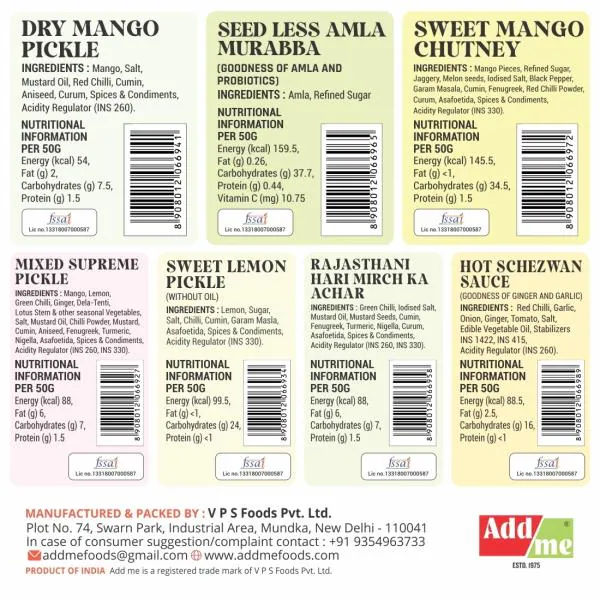 Self Signature Homemade Organic Ramkela Mango Pickle Aam Ka Achar (1 Kg