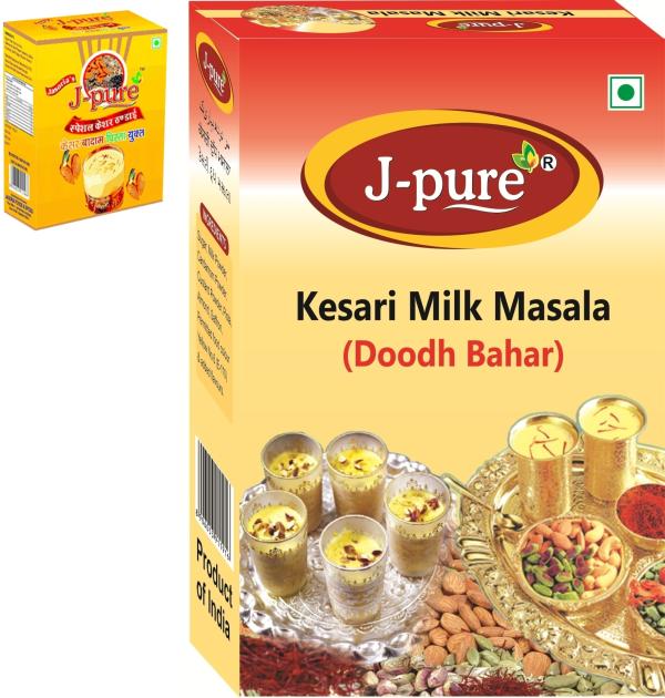 Jpure Kesari Milk Masala (100G) + Thandai With Badam Kesar And Pista