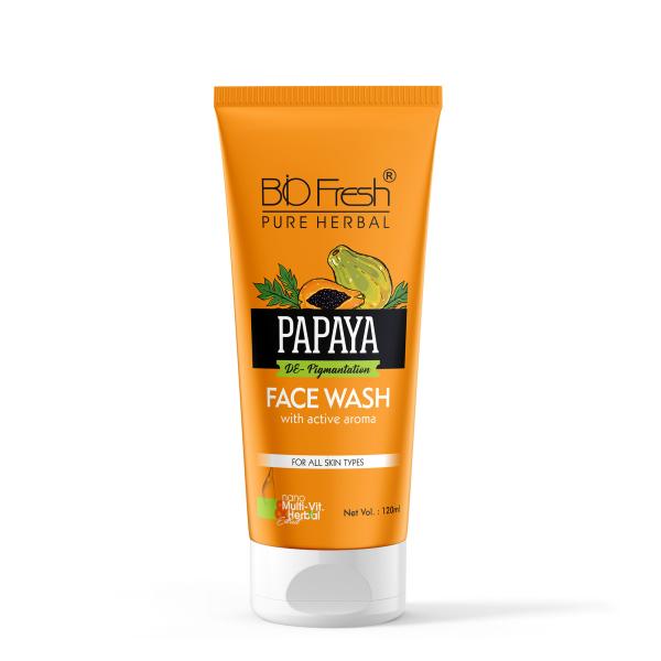 Biofresh Papaya Face Wash for Men And Women Radiant Glowing