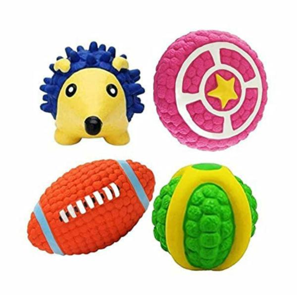 PSK Pet Mart Dogs Squeaky Toys (Pack Of 4) JioMart