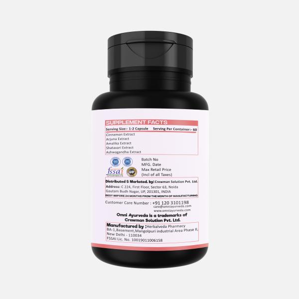 KnightX Weight Gain Capsules Ayurvedic Muscle Mass Gainer 60