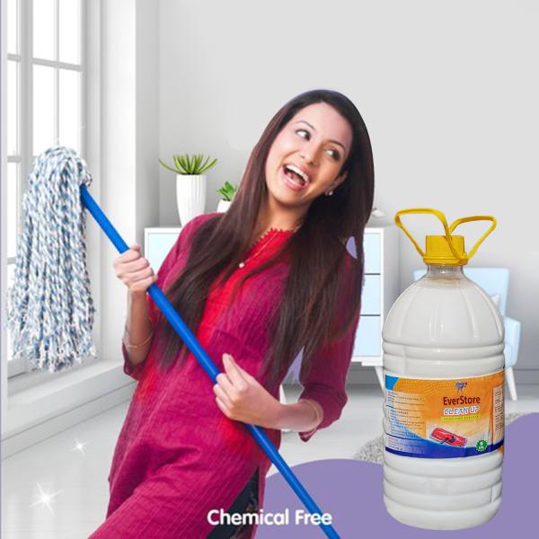 Premium White Floor Cleaner Disinfectant Phenyl Liquid (1L)Surface