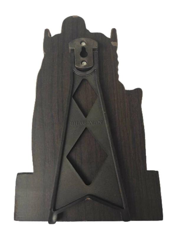 Vils Pondicherry The Holy Mother & Plastic Photo Frame Cutout with Backstand (5 inch X 8 inch