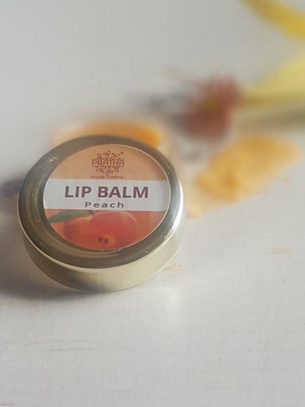 PrathaNatural Peach Lip Balm JioMart