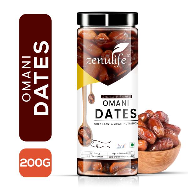 Zenulife Premium Omani Dates (Khajoor) 200g JioMart