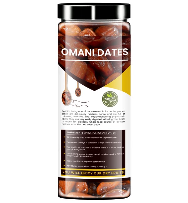 Zenulife Premium Omani Dates (Khajoor) 200g JioMart