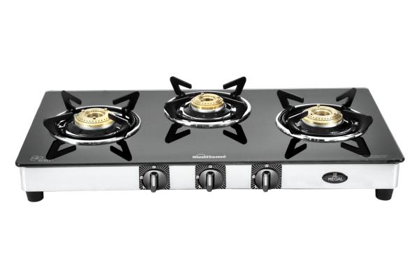 sunflame gas stove glass top