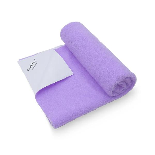 Quick Dry Baby Bed Protector Lilac Small 50cm x 70cm JioMart