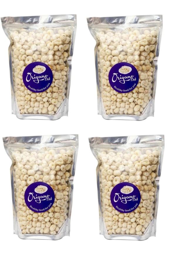 Dry Fruits Phool Makhana, Fox Nut (250 g) PACK OF 4 JioMart