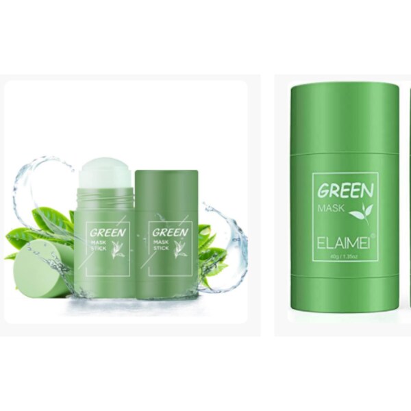 Extraposh Best Green Tea Mask Stick for Face Purifying Clay Stick Mask