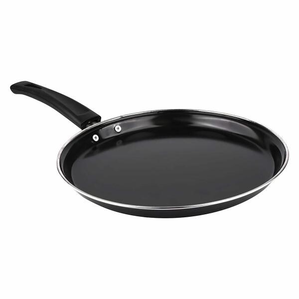 Mumma's LIFE Dosa/Roti/Chapati Tawa (Black) (Cast Iron) JioMart