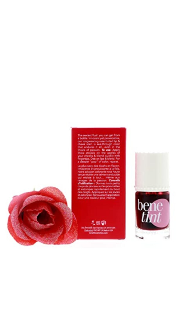 Benefit Cosmetics Lip Stain and Cheek Stain Travel Size 0.13Oz