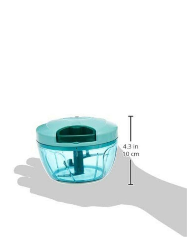 PRATYANG Manual Food Chopper, Compact & Powerful Hand Held Vegetable
