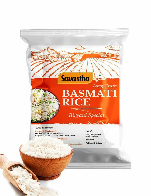 Savastha Basmati Rice Biryani Special Good Aroma Suitable for