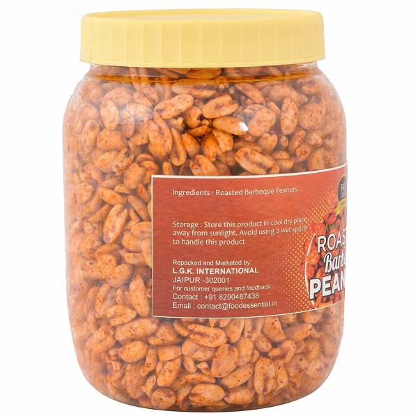 Food Essential Roasted Barbeque Peanuts [Spicy, Roasted Flavoured