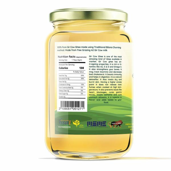 Organic Bilona Gir Cow Ghee 1 Litre JioMart