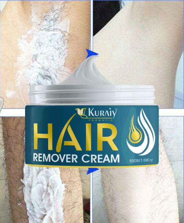 KURAIY 100 Permanent Hair Removal Cream Painless Hair Remover For