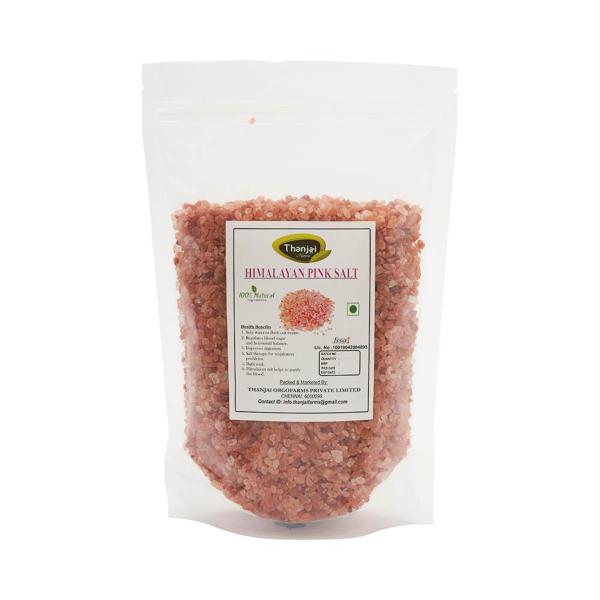 Thanjai Natural Indian 2kg Non Iodised Sea Salt And 1kg Himalayan Pink