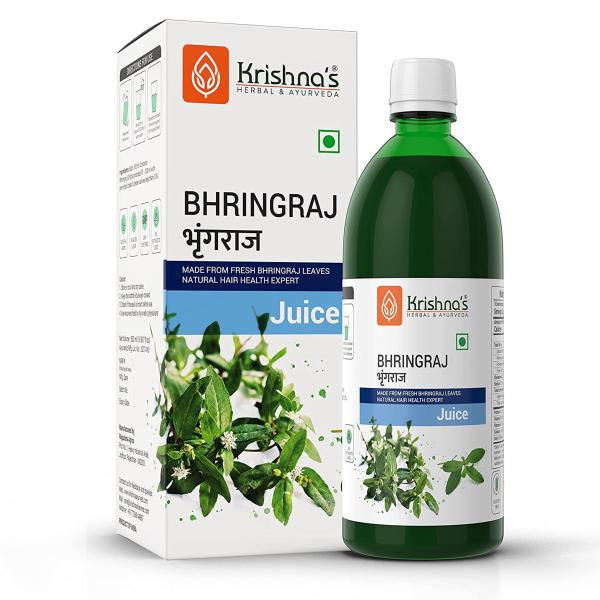Krishna's Herbal & Ayurveda Bhringraj Juice 500 ml JioMart