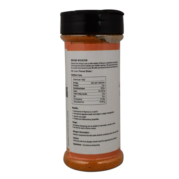 FLAVOUR DRUM Hot Ketchup Seasoning 100 gm JioMart