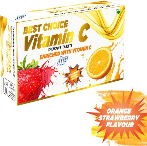 Best Choice Vitamin C Chewable Tablets 500 mg 30 Tablet JioMart