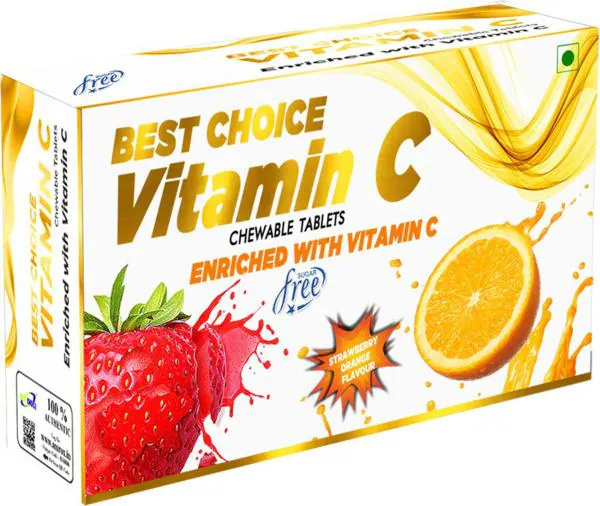 Best Choice Vitamin C Chewable Tablets 500 mg 30 Tablet JioMart