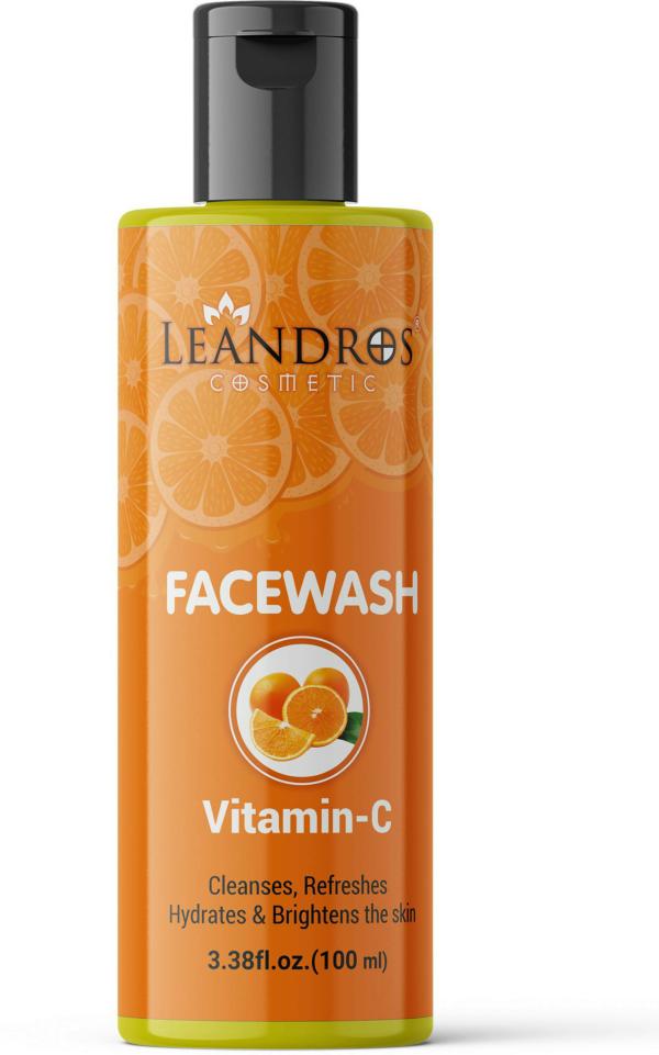 Leandros Vitamin C Face Wash, 100 Ml Each JioMart