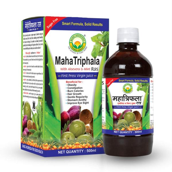 Basic Ayurveda Maha Triphala Ras 500ml Pack Of 3 JioMart
