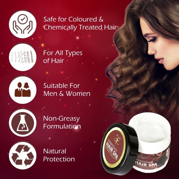 EARTH THERAPY Hair Spa Professional Salon Conditioning Hair Treatment