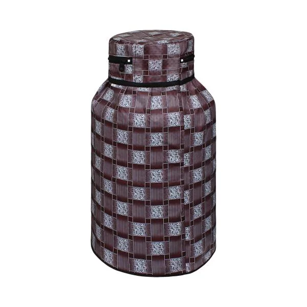 DREAM CARE LPG PVC Gas Cylinder Cover (25 * 12 Inches) Brown JioMart