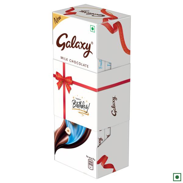 Galaxy Birthday Chocolate Gift Pack, Assortment of 4 Bars 416g JioMart