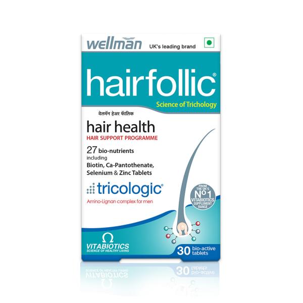 WELLMAN HAIRFOLLIC Multivitamin 30 Tablets JioMart