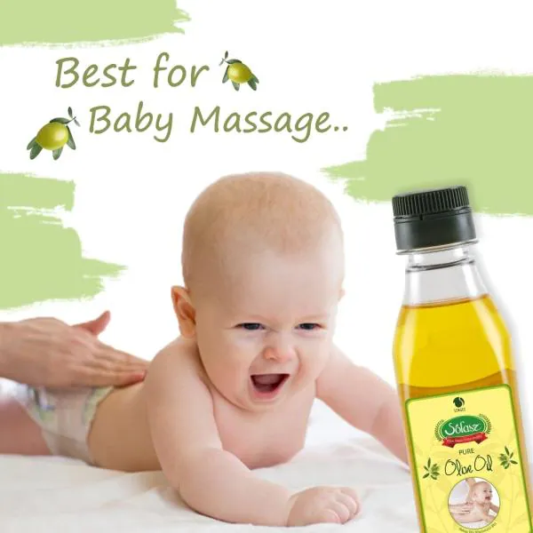 Solasz 100 Spanish Baby Massage Pure Olive Oil 250ml JioMart