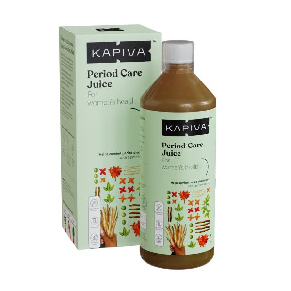 Kapiva Period Care Juice 1L For Irregular Periods, Period Pain