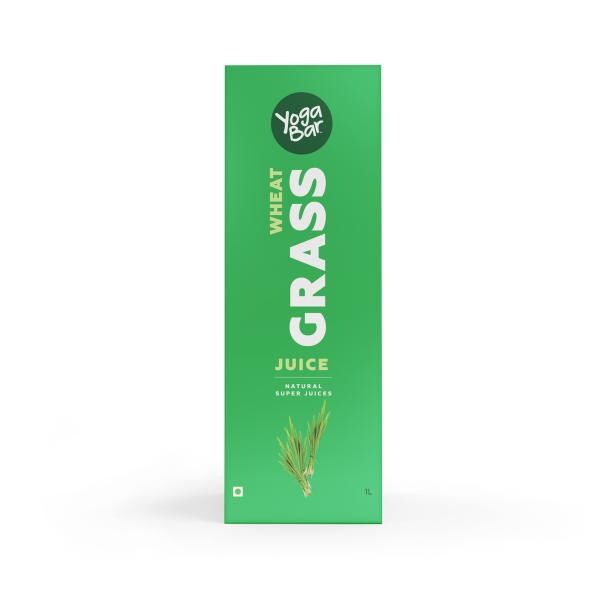 Yogabar Wheat Grass Juice Extracted from 100 Organic Produce No