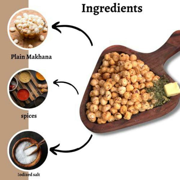 Healthy Roasted Cheese Herbs Makhana (Fox Nuts) 240 G JioMart