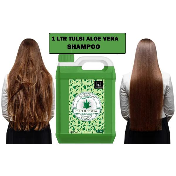 B&B BLISS & BLUSH Neem With Tulsi & Amla Shampoo Herbal Hair Wash