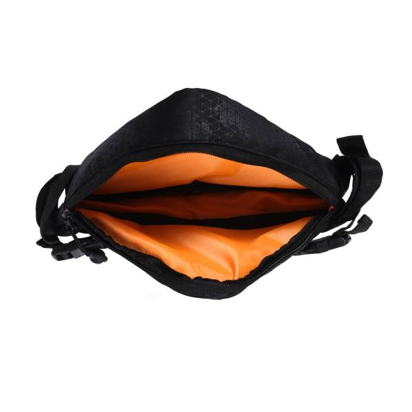 TRAVALATE Black Polyester Bicycle Frame Bag JioMart