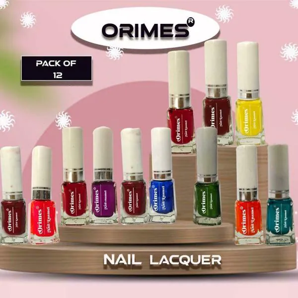 Orimes Smooth Quick Drying Ooh La La Nails Enamel Nail Polish Combo Set
