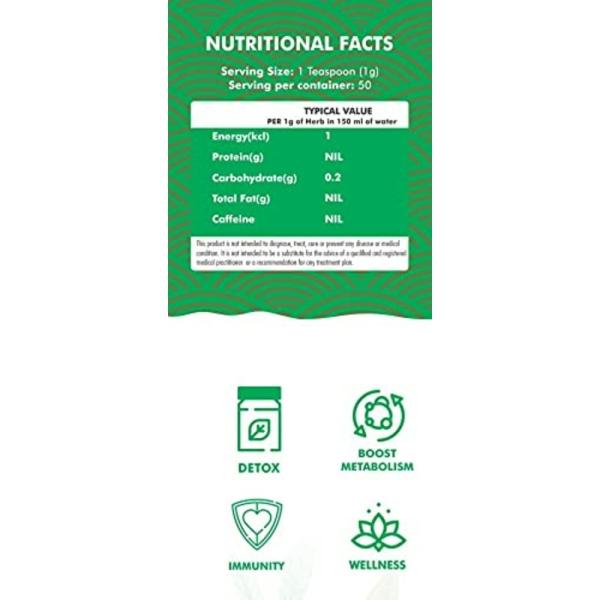 INNOVEDA Senna Pure Tea Relieves Constipation Aids Bowel Movements