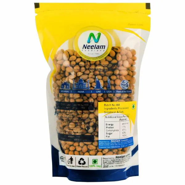 Neelam Foodland Low Fat Soya Nuts (Plain), 200G JioMart