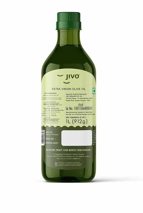 Jivo Extra light Olive Oil 1Ltr + Jivo Extra Virgin Olive Oil 1Ltr
