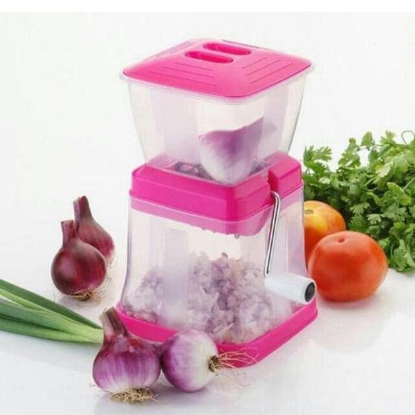 ANSHEZ Plastic Kitchen Onion, Chilly, Dry Fruit & Vegetable Cutter