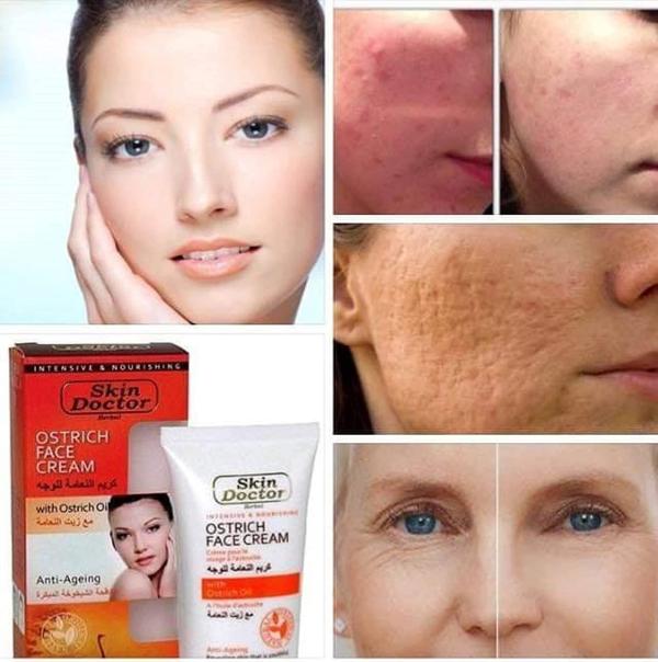 HANI PO Skin Doctor herbal Ostrich Face Cream 50 gm Pack of 1