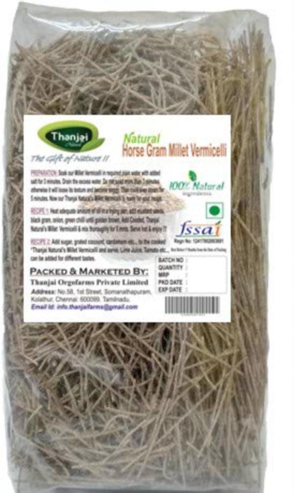 Thanjai Natural Combo Pack Of Horsegrams Millets, Corn Millet, Finger