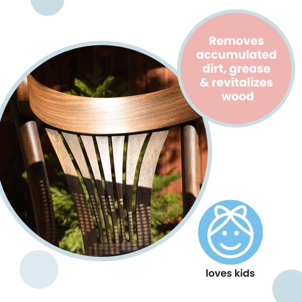 Koparo Furniture Cleaner Safe for wood Natural & Non Toxic PET