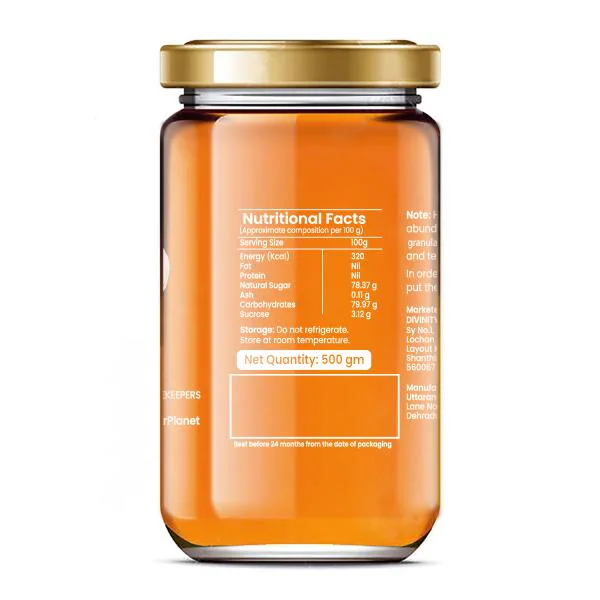 Sunflower Honey (Mono Floral Raw Honey) 500g JioMart