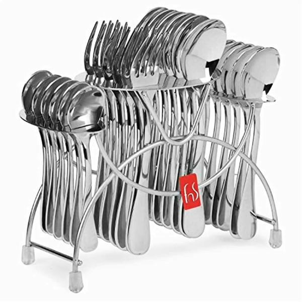 FnS Victoria Stainless Steel Cutlery set with Baby Spoon (Set of 24 Pcs