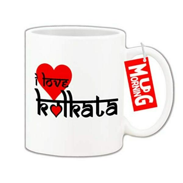 Mug Morning I Love Kolkata Mug Kolkata Coffee Mug JioMart