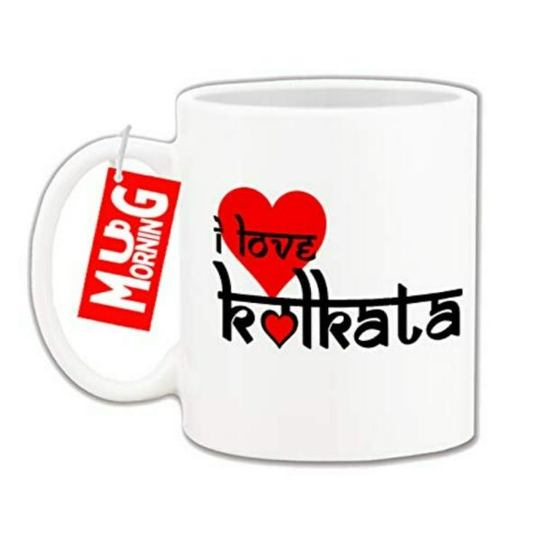 Mug Morning I Love Kolkata Mug Kolkata Coffee Mug JioMart
